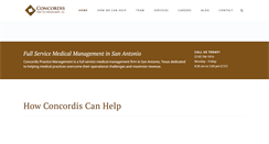 Desktop Screenshot of concordispracticemgmt.com