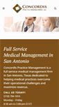 Mobile Screenshot of concordispracticemgmt.com
